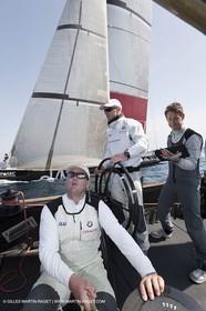 19 05 2010 - La Maddalena (ITA, Sardinia) Louis Vuitton Trophy - BMW ORACLE Racing - Training