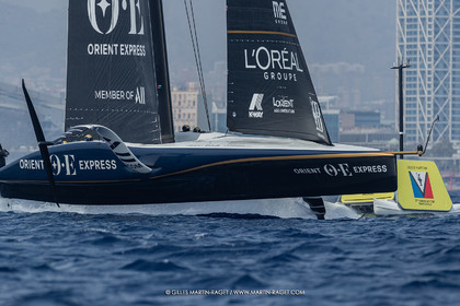 22 08 2024, Barcelona (ESP), Louis Vuitton 37th America's Cup, Louis Vuitton Preliminary Regatta, Race Day 1
