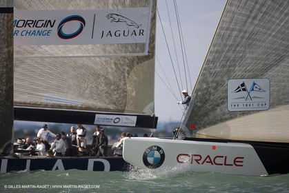 02 08 2010 - Cowes (UK, IOW) - The 1851 Cup -  BMW ORACLE Racing - Training Day.