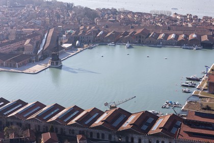 20 02 2012 - Venezia (ITA) - 34th America'sCup - Venezia 2012 America's Cup World Series - The Arsenale where the AC45 moorings, public village, media center and Club 45 will be located