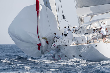 08 06 2016, Porto Cervo (ITA, Sardinia), Loro Piana Super Yachts Regatta, Race Day One, Unfurled