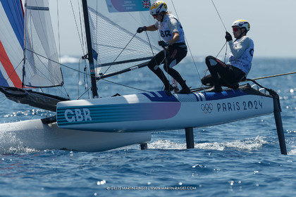05 08 2024, Marseille (FRA), Paris 2024 Olympic Games, Sailing, Race Day 8