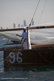 20 11 2010 - Dubai (UAE) - Dubai Louis Vuitton Trophy - Courses de boutres traditionnels pour les équipes engagées