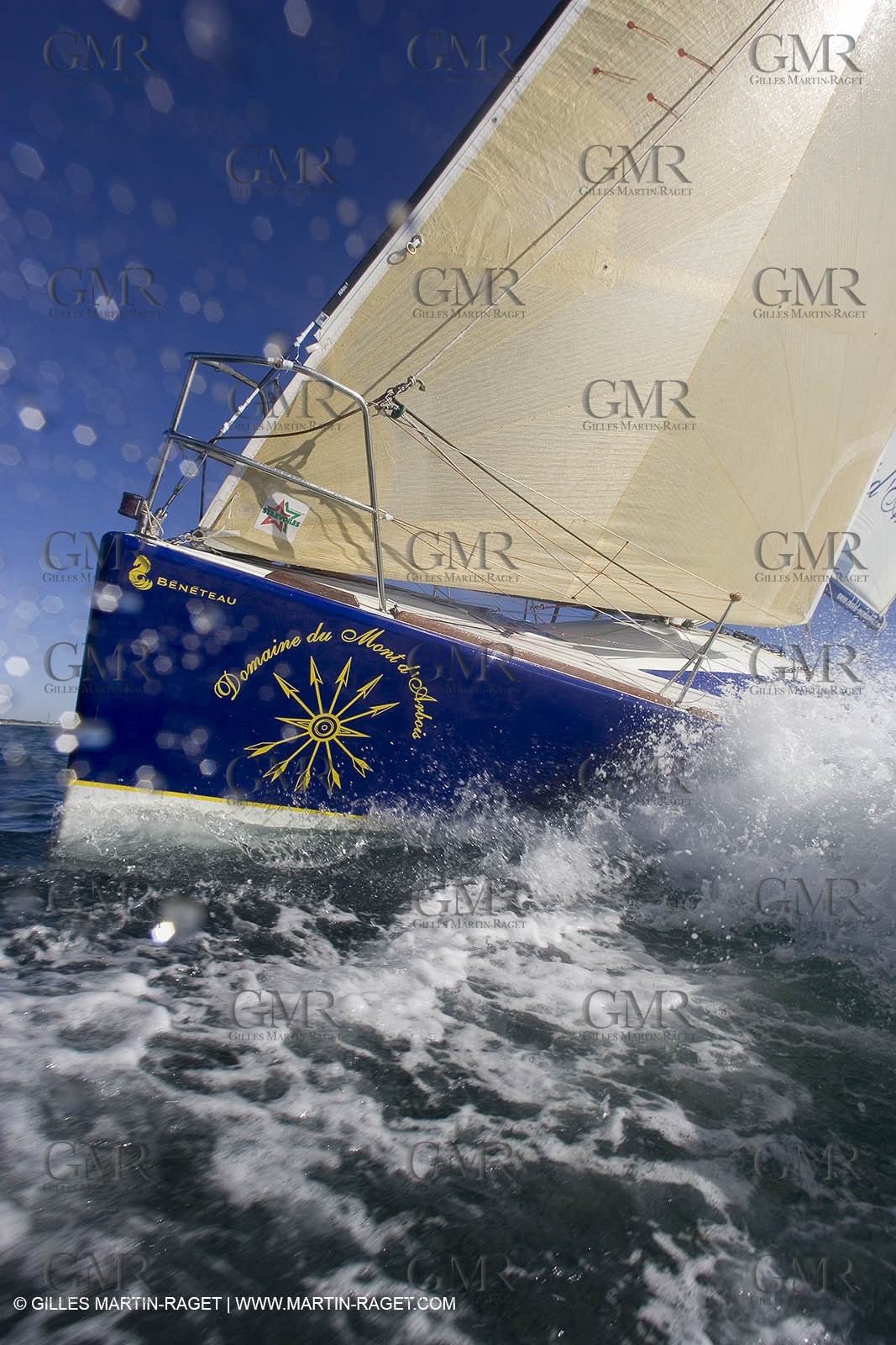 15 02 2007 - La Grande Motte (FRA) - Onedesign Figaro II - Thierry Duprey du Vorsent (Domaine de Monts d'Arbois)