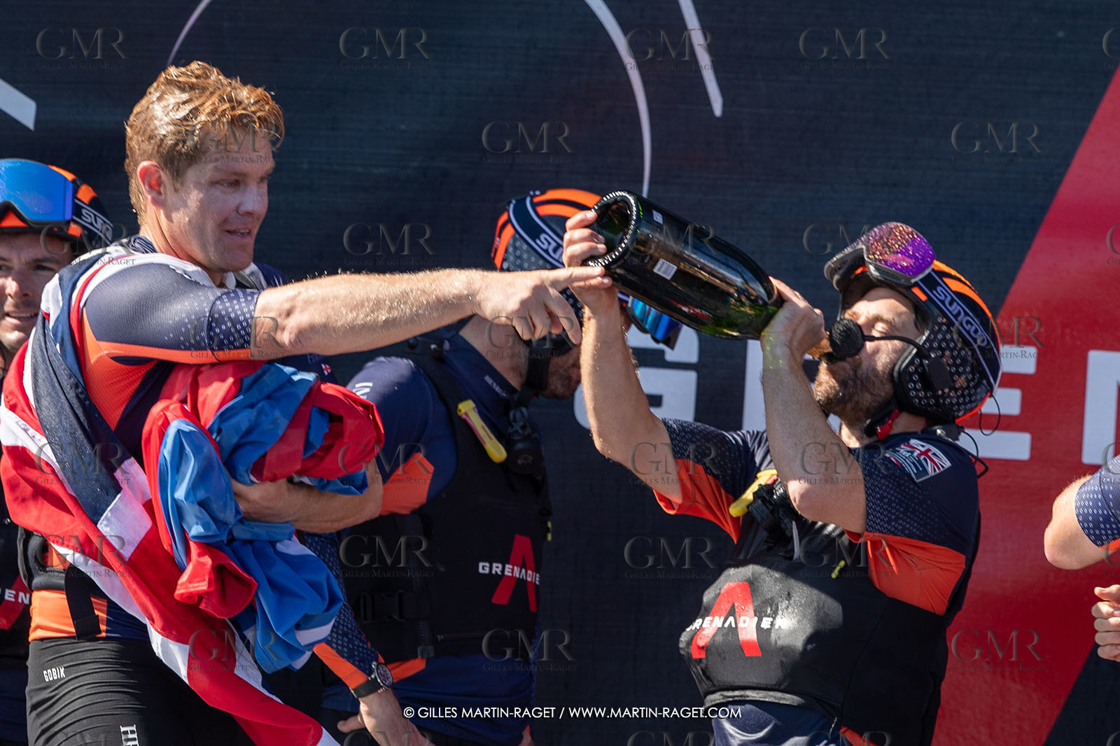 04 10 2024, Barcelona (ESP), 37th America's Cup, Louis Vuitton Cup Final, Race Day 7