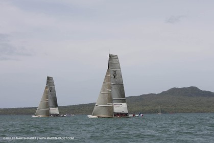 01 02 2009 - Auckland (NZL) -  Louis Vuitton Pacific Series -  Racing Day 3 - Round Robin 1