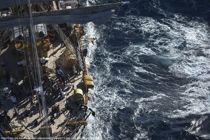 30 09 2013 - Toulon (FRA,83) - Toulon Voiles de Légende - Start towards La Spezia - Amerigo Vespucci