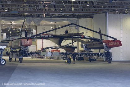 06 06 2013 - San Francisco (USA,CA) - 34th America's Cup - Launching the Defender at ORACLE Team USA