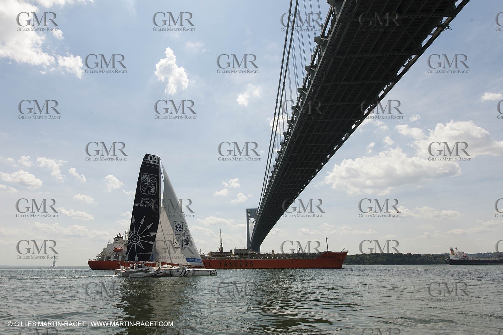 03 07 2012 - New York (USA, NY) - Krys Ocean Race prologuie - arrival in New York