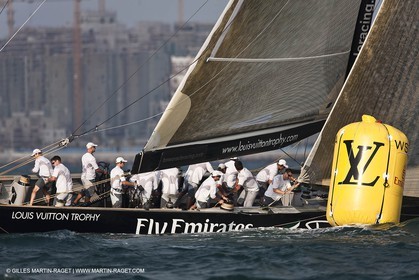 14 11 2010 - Dubai (UAE) - Dubai Louis Vuitton Trophy -  BMW ORACLE Racing - Race Day 1 - Vs All 4 one