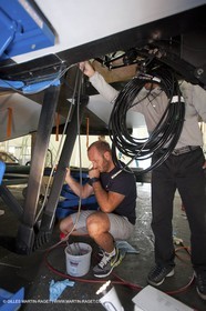 08 11 2009 - San Diego (USA, CA) - 33rd America's Cup - BMW ORACLE Racing - Wing revealed