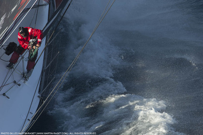 24 mars 2016   Marseille (FRA,13), SFS II (skipper Lionel Péan), dernière sortie d'entraînement avant la SNIM
