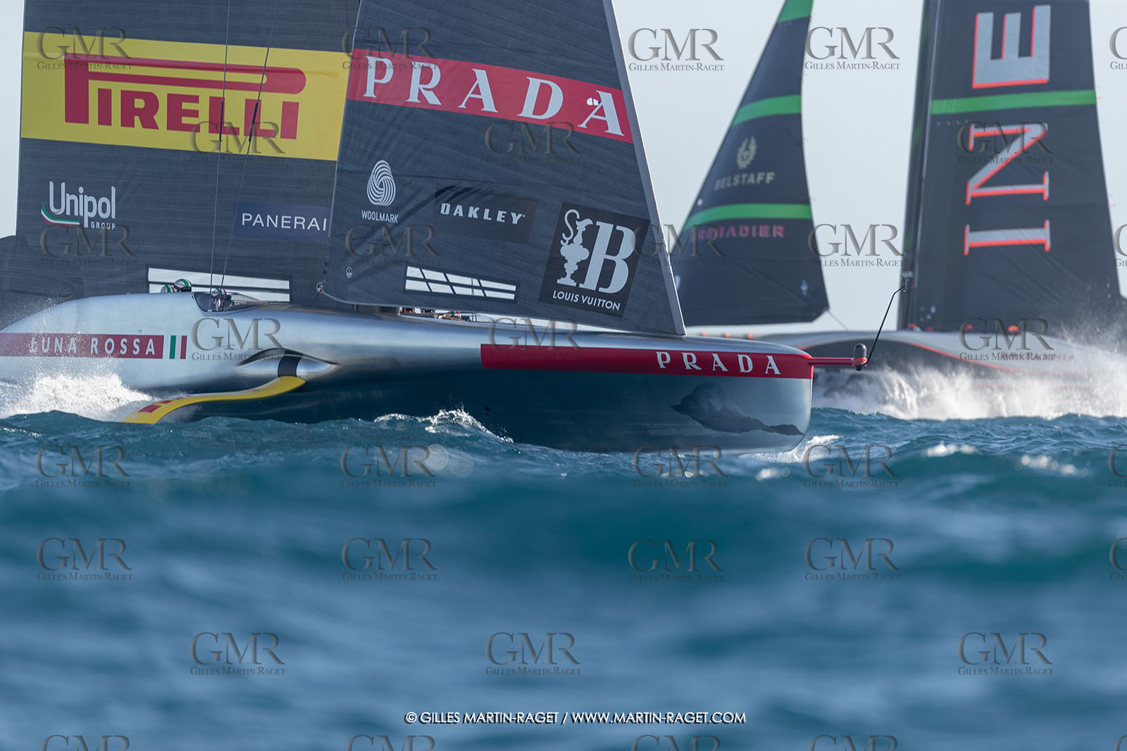 26 09 2024, Barcelona (ESP), 37th America's Cup, Louis Vuitton Cup Final, Race Day 1