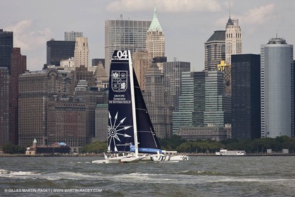 03 07 2012 - New York (USA, NY) -Krys Ocean Race prologuie - arrivée à New York