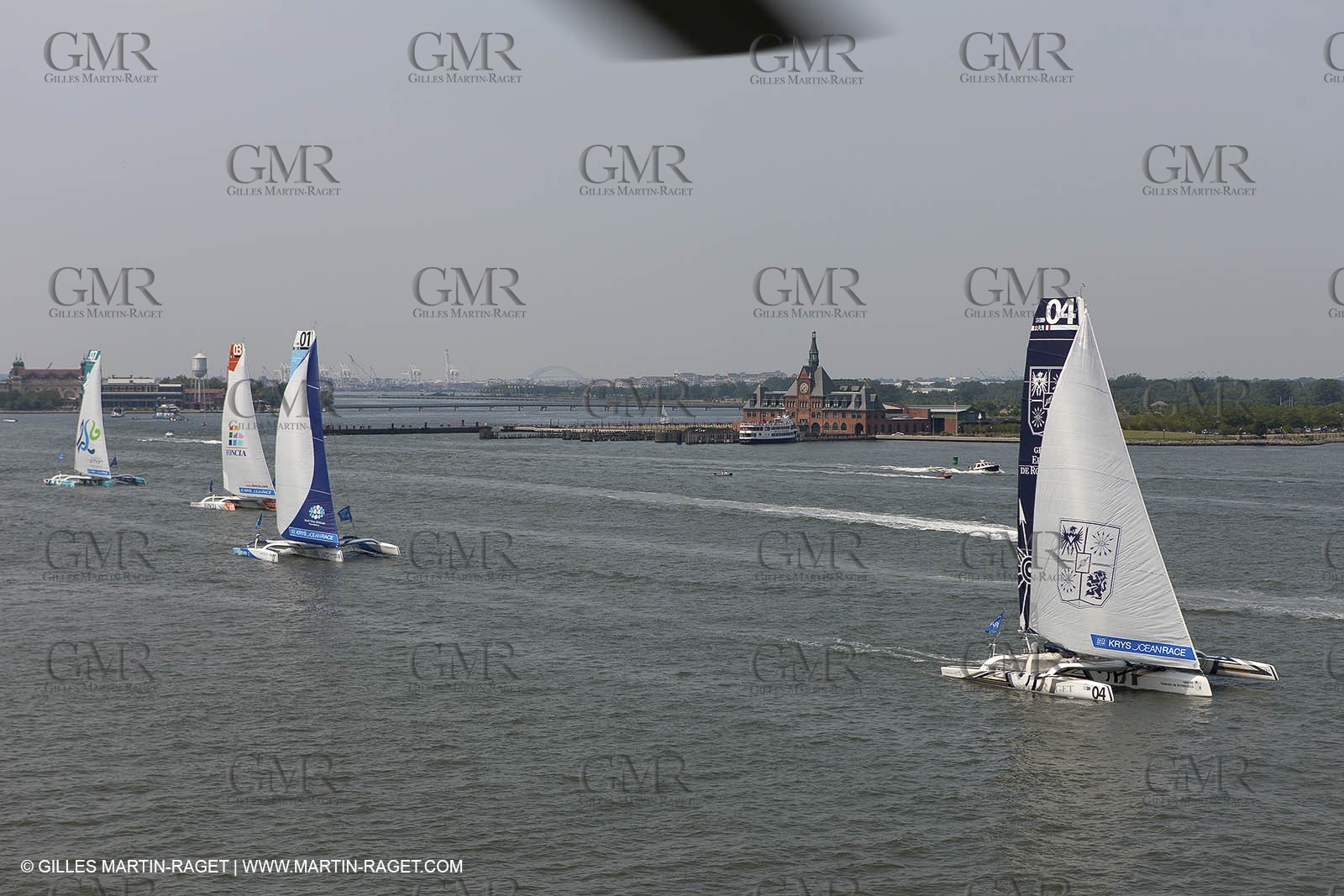 07 07 2012 - New York (USA) - Ocean Krys Race - Start