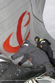 Orange II - Trophée Jules Verne 2005 - Entraînements - Lorient