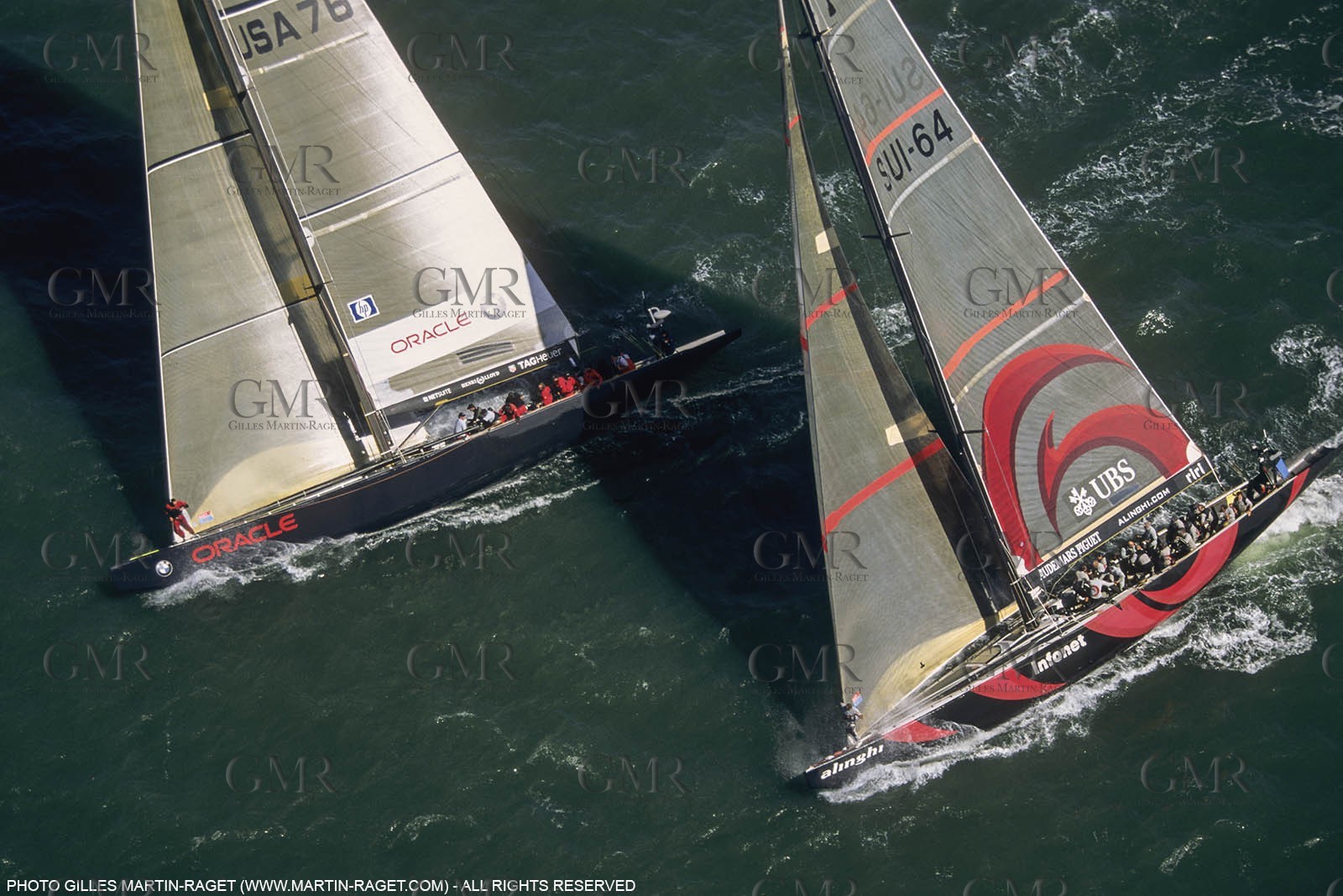 Yacht racing, 31st America's Cup 2003, Auckland (NZL) , Alinghi