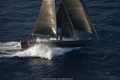 09 10 2017, Calvi (FRA,20), VOR 70 Babsy, Tentative de record autour de la Corse à la voile, skipper Franck Cammas