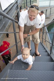29 01 2009 - Auckland (NZL) - Louis Vuitton Pacific Series - BMW ORACLE Racing - Training
