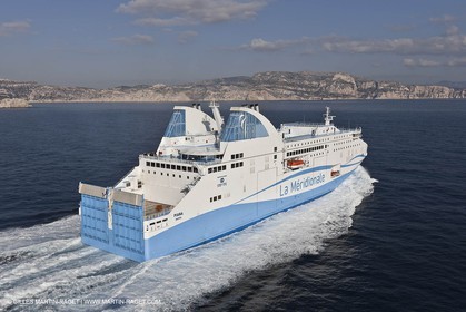14 01 2012 - Marseille (FRA,13) - La Meridionale shipping company - the Piana off Marseille and the Calanques