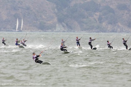 04 06 2013 - San Francisco (USA,CA) - 34th America's Cup - Kite surf festival