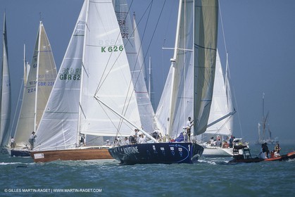 Sailing, Yacht Racing, Admiral's Cup, Cowes Week, Cowes (UK, IOW)