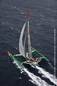 05 14 09 - Marseilles - Mediterranean Record - Groupama 3 - Franck Cammas - G Class - Start from Marseilles to Carthage (Tunisia)