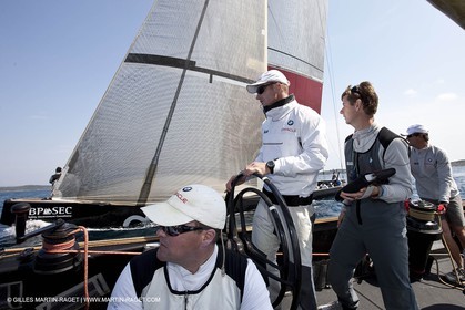 19 05 2010 - La Maddalena (ITA, Sardinia) Louis Vuitton Trophy - BMW ORACLE Racing - Training
