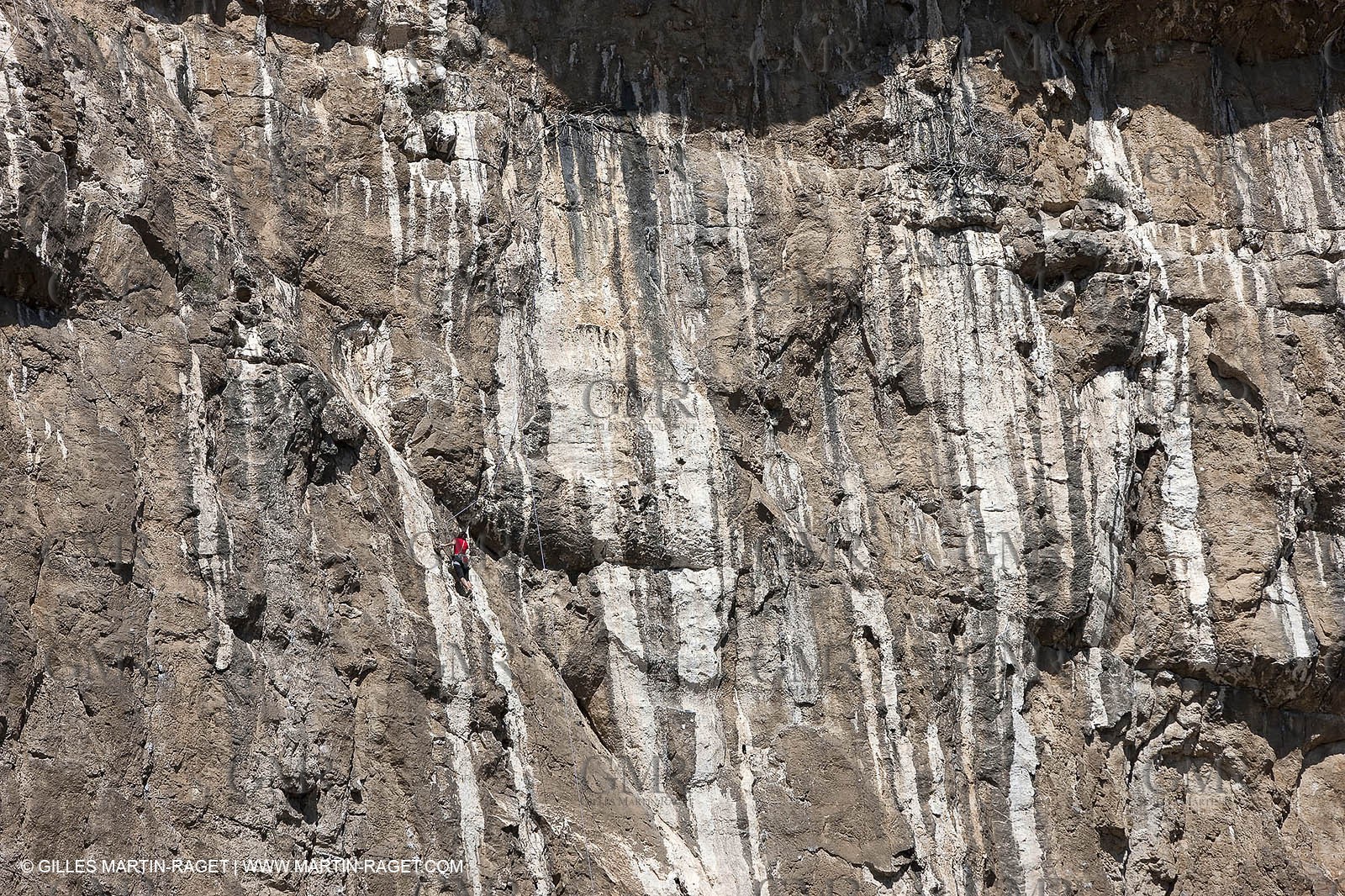26 03 2009 - Marseille (FRA, 13) - Les Calanques - Sugiton - Les toits cliff
