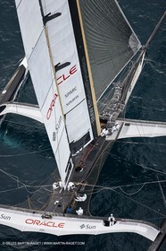 06 02 2010 - Valencia (ESP) - 33rd America's Cup - BMW ORACLE Racing - Last preparation day