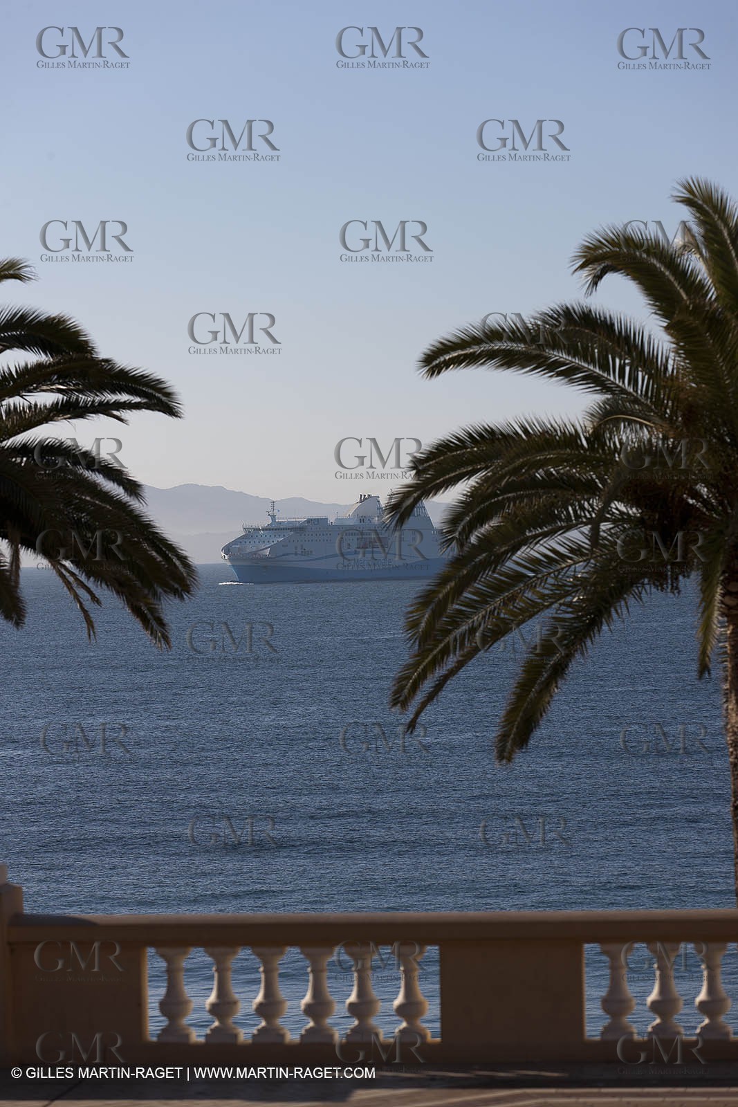 16 02 2012 - Ajaccio (FRA, Corse) -  La Méridionale shipping company- Piana at Ajaccio