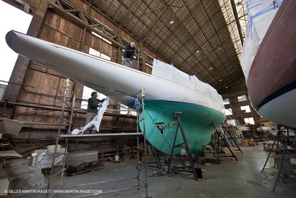 13 03 2010 - La Ciotat (FRA,13) - Mariska - finitions au Charpentiers Réunis