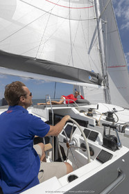 08 07 2019, Lagos (Portugal), Chantier Fountaine-Pajot, Fountaine-Pajot 45