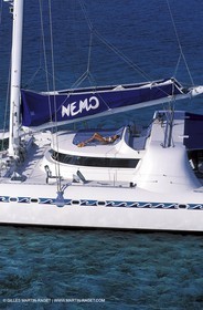 Cruising multihull mooring