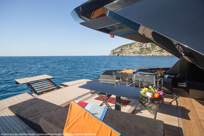 20 07 2016, Cala Galera (ITA), WallyYachts, Wally Power 75 Checkmate
