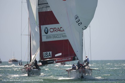 07 02 2009 - Auckland (NZL) -  Louis Vuitton Pacific Series -  Racing Day 7 - Round Robin 2
