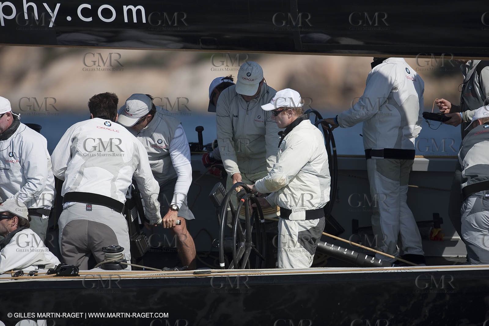 18 05 2010 - La Maddalena (ITA, Sardinia) Louis Vuitton Trophy - BMW ORACLE Racing - Training