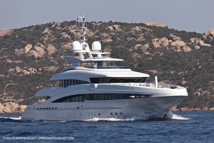 18 08 2011 - La Maddalena (ITA, Sardinia) - Motor yacht Inception