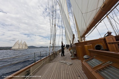 30 09 2010 - SainTropez (FRA,13) - Voiles de Saint Tropez 2010 - onboard Atlantic