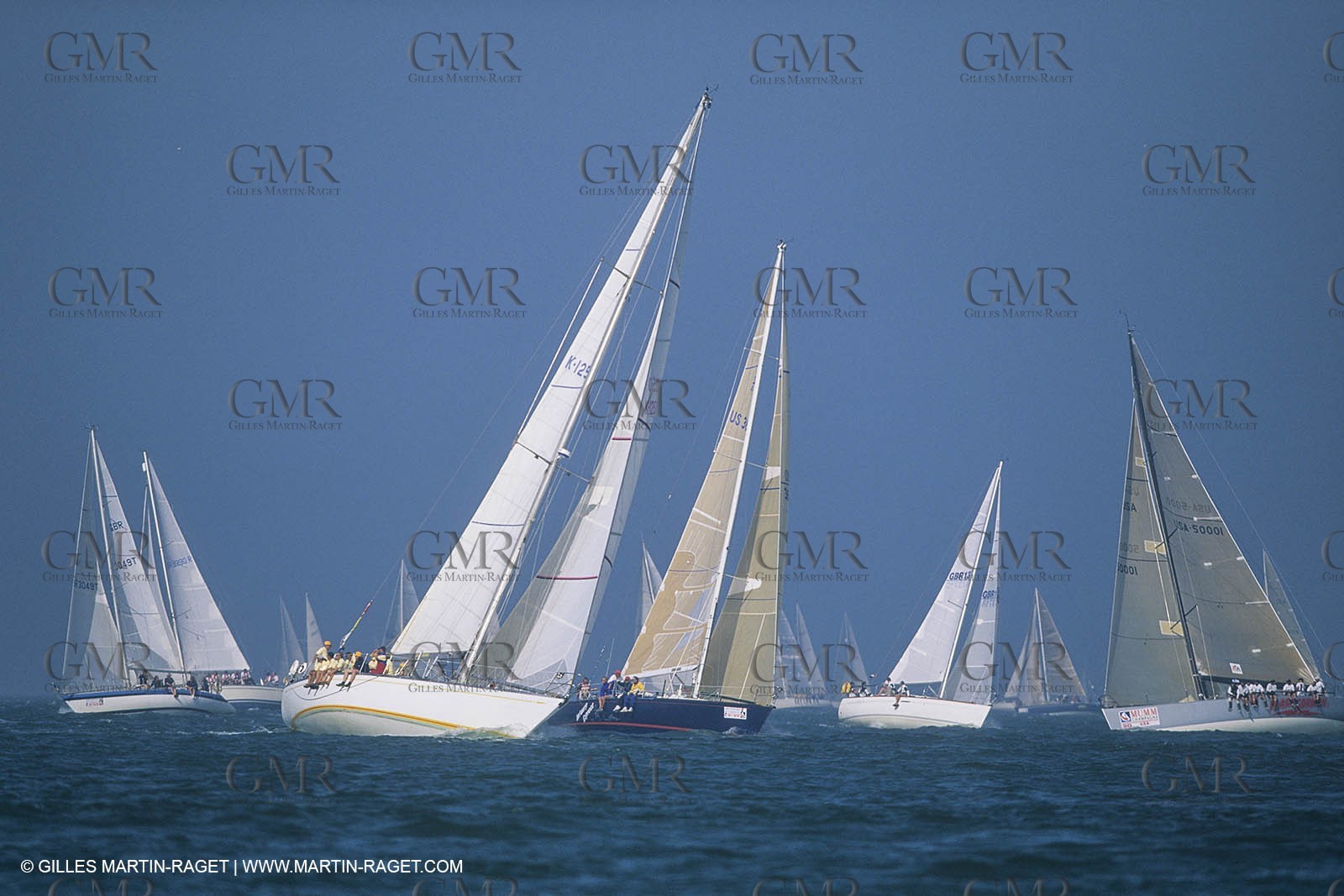 Sailing, Yacht Racing, Admiral's Cup, Cowes Week, Cowes (UK, IOW)