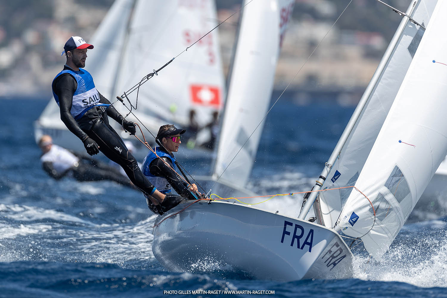 13 07 2023, Marseille (FRA) Paris 2024 Olympic Games Sailing Test Event, Day 5
