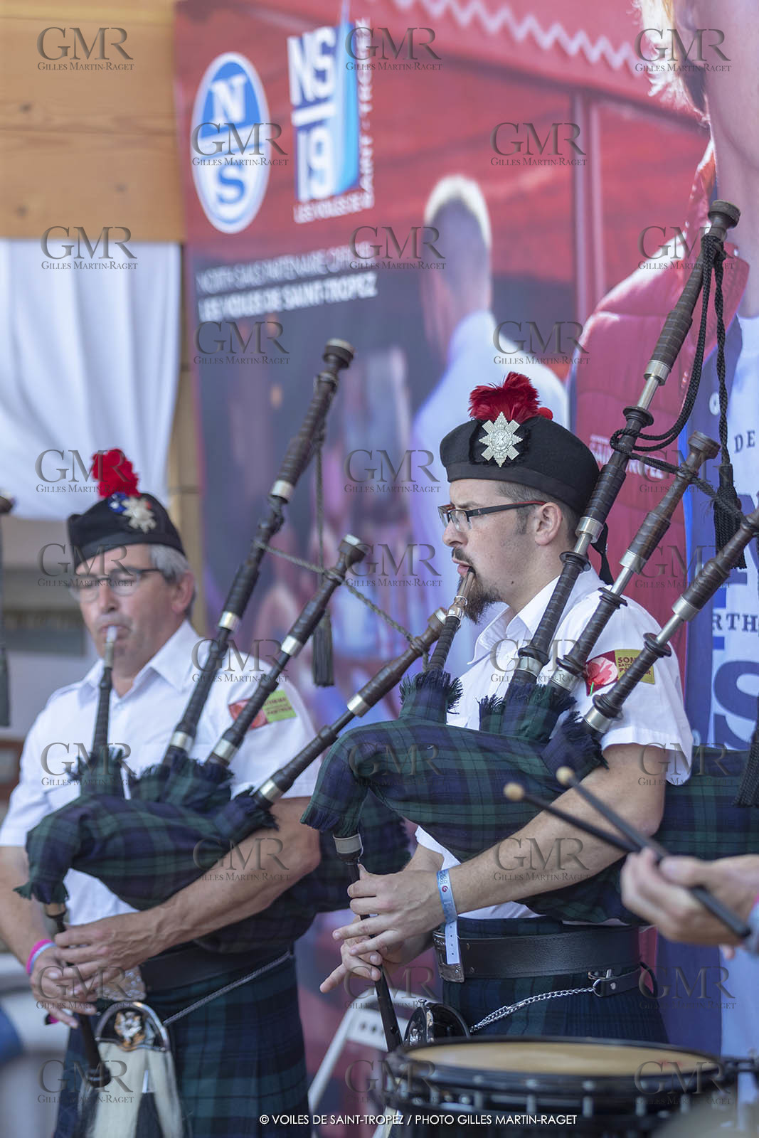 29 09 2018, Saint-Tropez (FRA,83), Voiles de Saint-Tropez 2019, Arrival Cannes-Saint-Tropez and trainings, inauguration du village