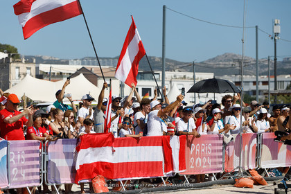 09 08 2024, Marseille (FRA), Paris 2024 Olympic Games, Sailing, Race Day 12