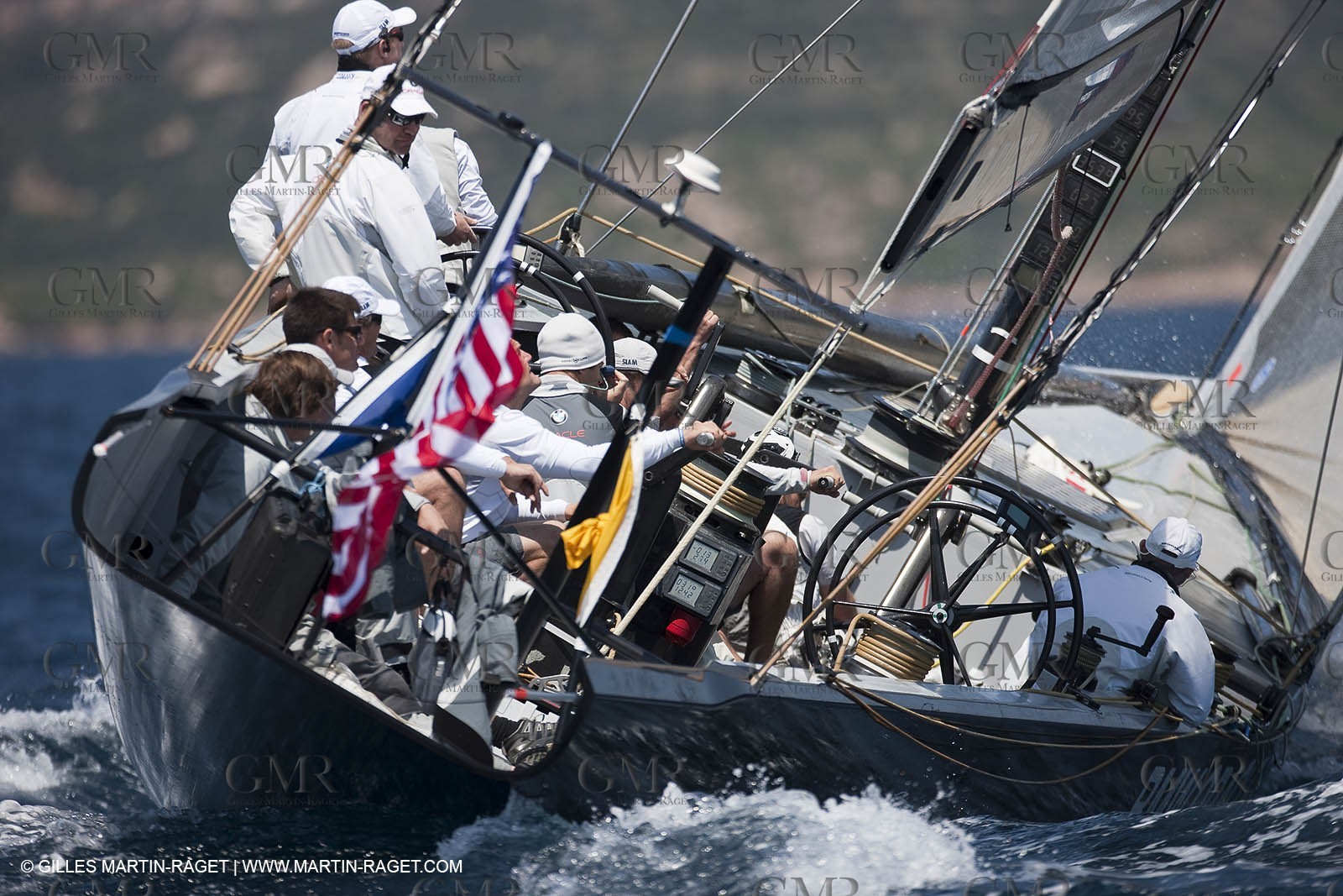 19 05 2010 - La Maddalena (ITA, Sardinia) Louis Vuitton Trophy - BMW ORACLE Racing - Training