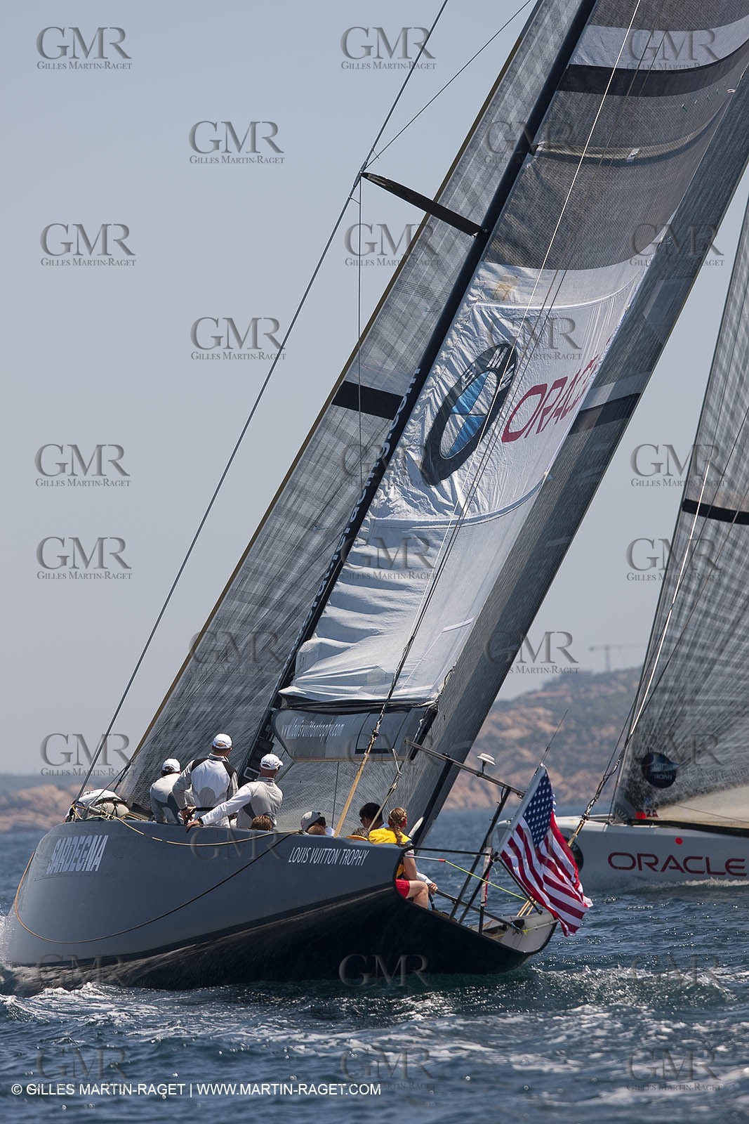 23 05 2010 - La Maddalena (ITA, Sardinia) Louis Vuitton Trophy - BMW ORACLE Racing - Racing Day 2