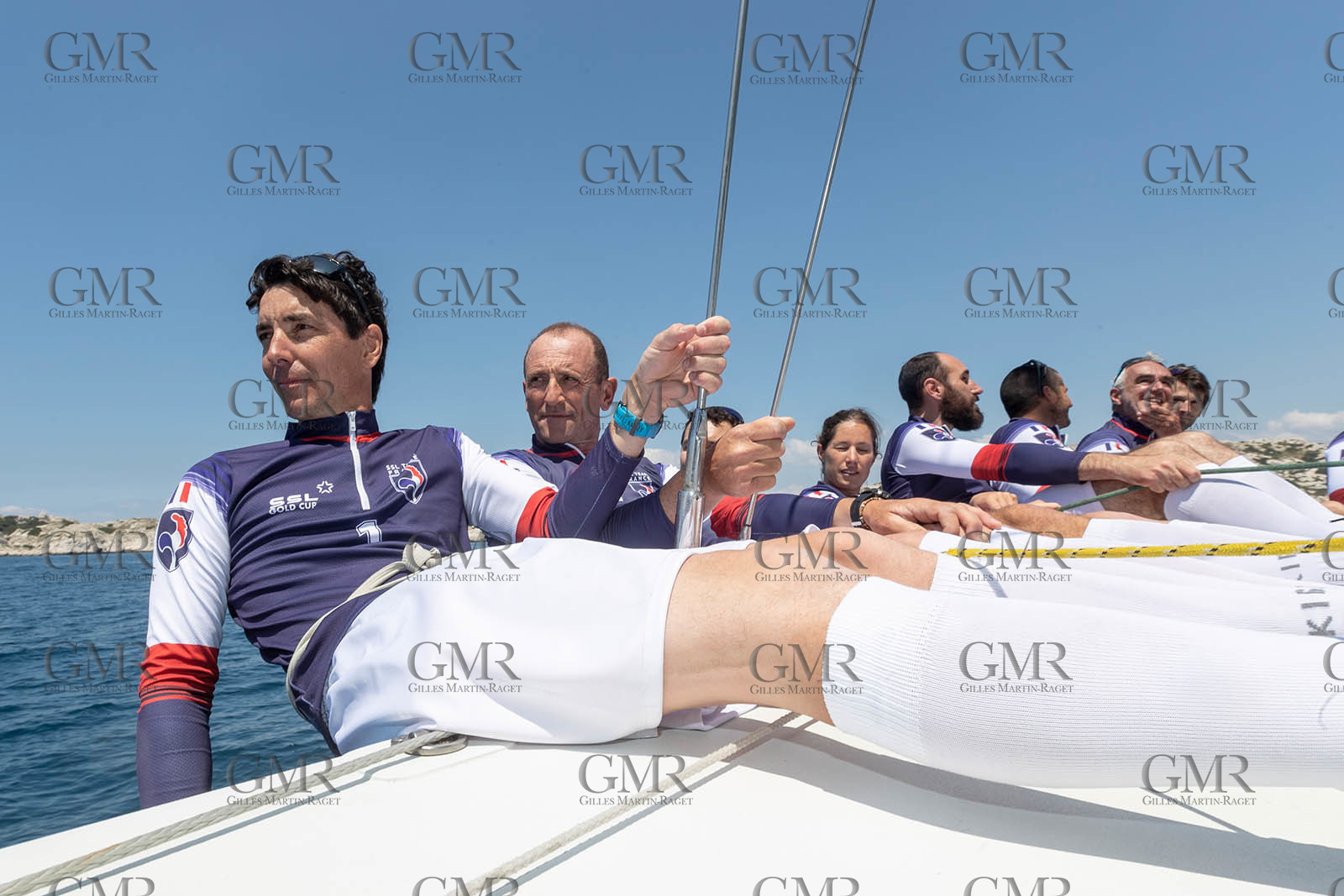 07 06 2021, Marseille (FRA,13), SSL Team France, Entraînement à bord de Tonerre de Glenn