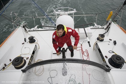 22 09 206 - Cherbourg - IMOCA - Mono 60 - Delta Dore - Jeremie Beyou