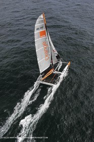 Record Atlantique 2004 - Orange II à Land's End