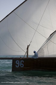 20 11 2010 - Dubai (UAE) - Dubai Louis Vuitton Trophy - Traditionnal dhow races for competing teams
