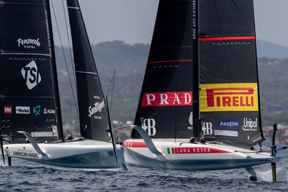 16 09 2023, Vilanova i La Geltru (ESP), 37th America's Cup, 1st Preliminary Regatta, Race Day 2